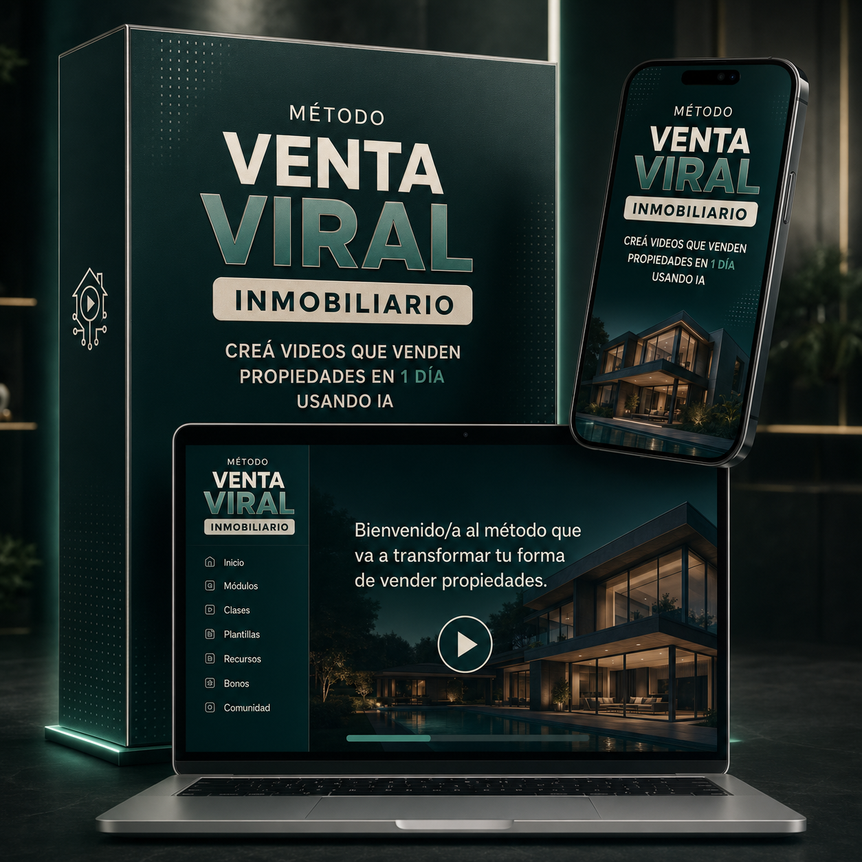 Aprendé a crear videos inmobiliarios que venden propiedades en solo 1 día usando IA