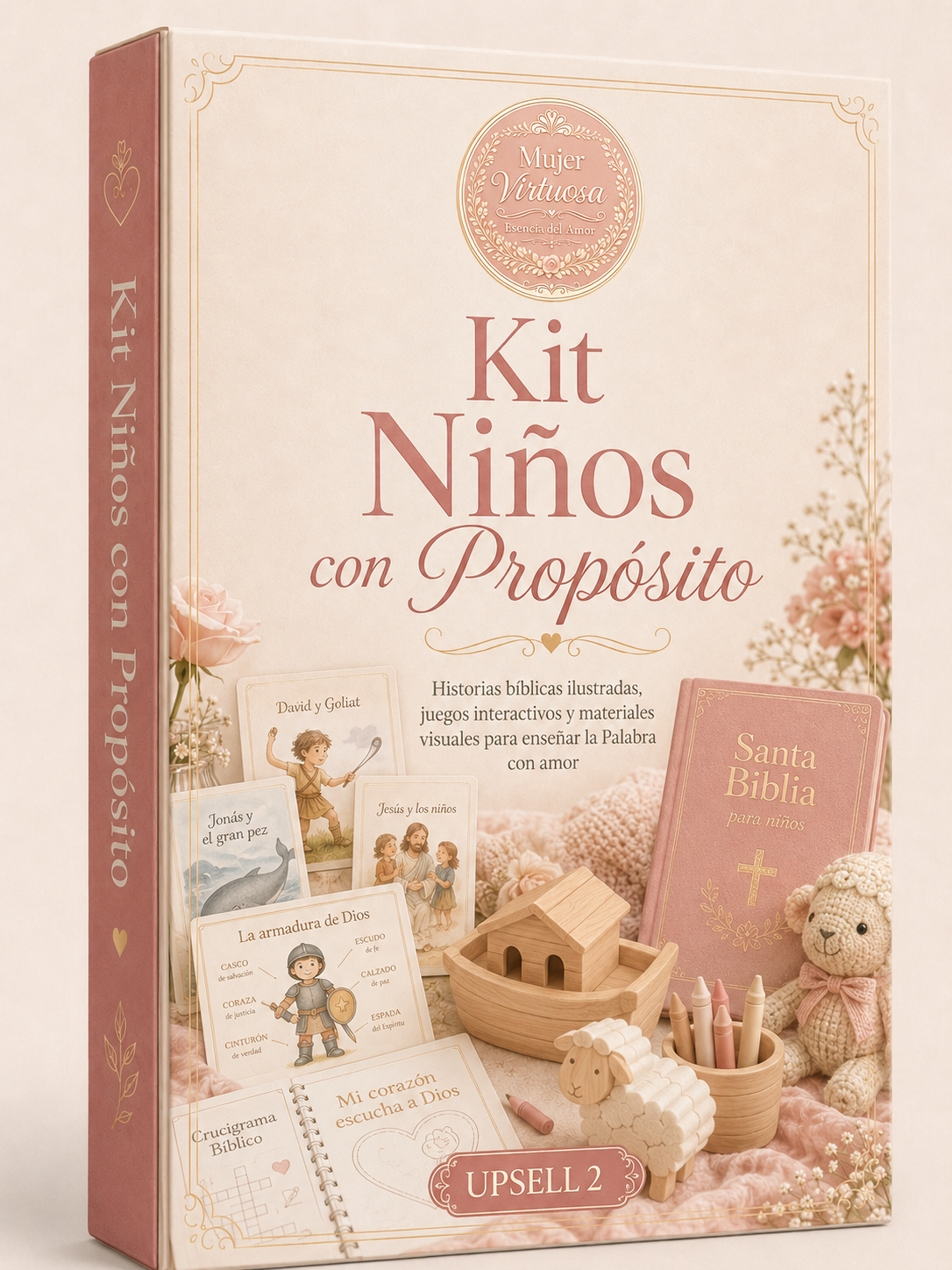 🌈 Kit Niños con Propósito Historias bíblicas ilustradas, juegos interactivos y materiales visuales para enseñar la Palabra con amor y dejar huellas en corazones pequeños.